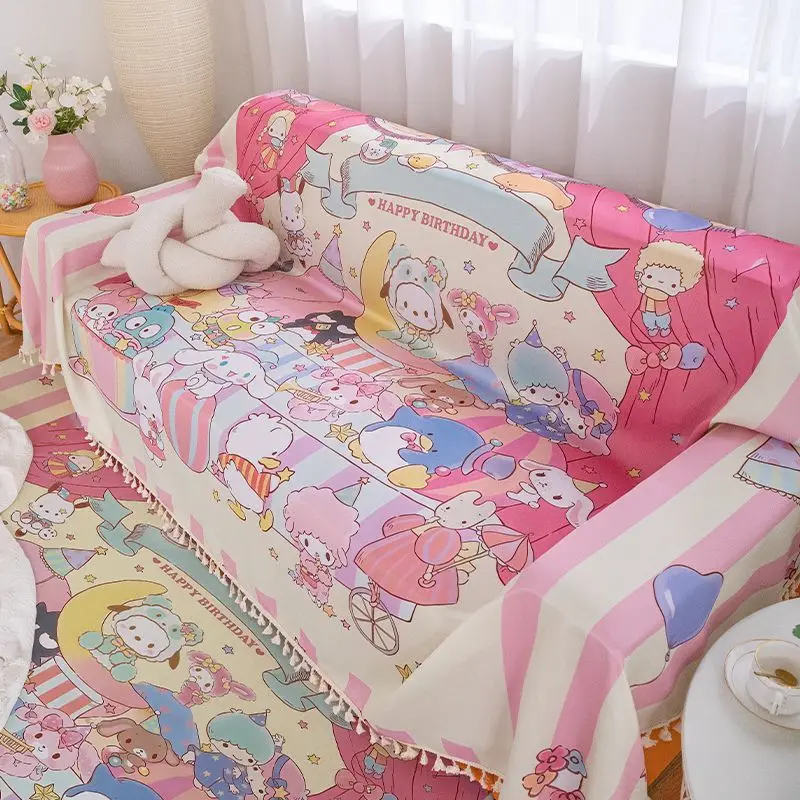 Mymelody Kuromi Sanrio Sofa Towel Full Cover Anime Cartoon Pink Non-Slip Sofa Mat Bedroom Decoration Dust Cloth Back Towel Cover
Mymelody Kuromi Sanrio Sofa Towel Full Cover Anime Cartoon Pink Non-Slip Sofa Mat Bedroom Decoration Dust Cloth Back Towel Cover