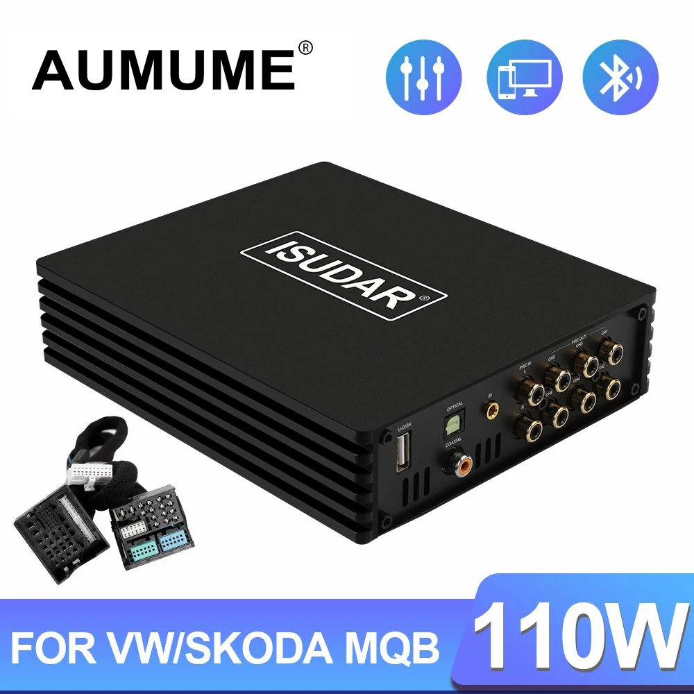 D4 Car DSP Amplifier For MQB/VW/Volkswagen/Golf 7/Passat/Skoda/Octavia/Yeti/Audi Auto Digital Sound Processor Hifi Audio
D4 Car DSP Amplifier For MQB/VW/Volkswagen/Golf 7/Passat/Skoda/Octavia/Yeti/Audi Auto Digital Sound Processor Hifi Audio