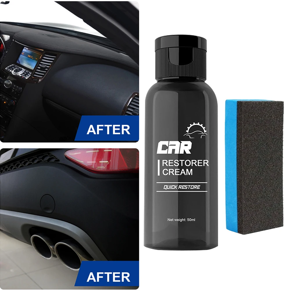Refurbishment Repair Agent For Auto Plastic Parts Car Door Panel 50ml+sponge Car Accessories Refurbishment Agent
Refurbishment Repair Agent For Auto Plastic Parts Car Door Panel 50ml+sponge Car Accessories Refurbishment Agent