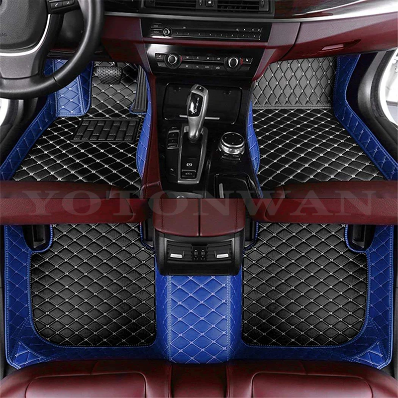 

Кожаный напольный коврик для Mitsubishi, все модели Asx Outlander Lancer 10 Pajero, спортивные автомобильные аксессуары