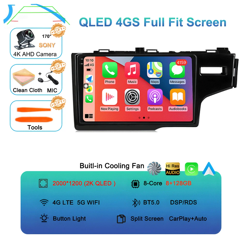 9 дюймов Android 15 Автомобильный радиоприемник для Honda Fit Jazz 2013 2014 2016 2018 GPS-навигация Стерео Мультимедийный видеоплеер Экран Головное устройство
9 дюймов Android 15 Автомобильный радиоприемник для Honda Fit Jazz 2013 2014 2016 2018 GPS-навигация Стерео Мультимедийный видеоплеер Экран Головное устройство