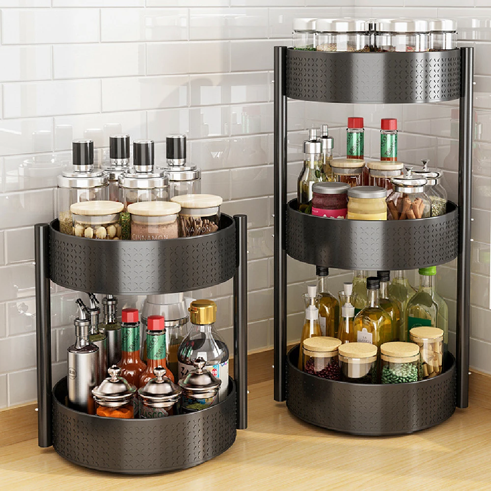 Lazy Susan Cabinet Organizer, Lazy Susan Kitchen Turntable Spice Rack Organizer, 360 Degree Spinning Storage Container Tray
Lazy Susan Cabinet Organizer, Lazy Susan Kitchen Turntable Spice Rack Organizer, 360 Degree Spinning Storage Container Tray