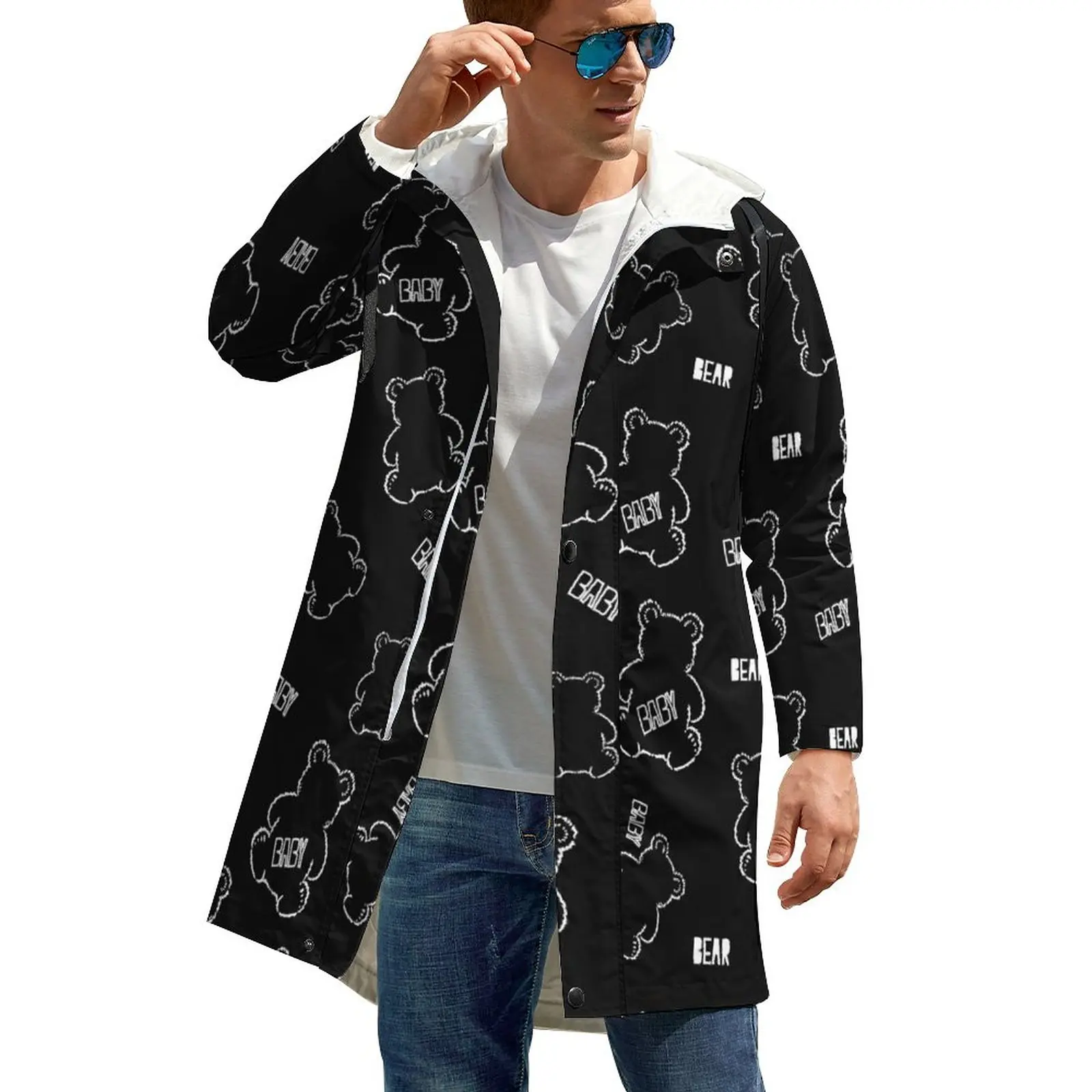Baby Bear Print Coats Cute Animal Outdoor Casual Windbreakers Men Pattern Modern Hooded Autumn Jackets Plus Size 5XL
Baby Bear Print Coats Cute Animal Outdoor Casual Windbreakers Men Pattern Modern Hooded Autumn Jackets Plus Size 5XL