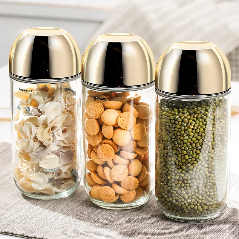 Glass Storage Jar with Golden Lids Clear Airtight Food Containers for Food Storage, Jam, Honey, Jelly, and Wedding Favors
Glass Storage Jar with Golden Lids Clear Airtight Food Containers for Food Storage, Jam, Honey, Jelly, and Wedding Favors