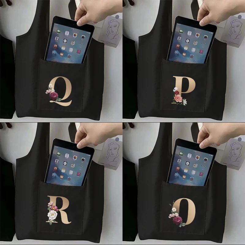 Gold Letter Woman Shoulder Bag for Women 2022 New Ladies Handbag Canvas Material Shopping Bag Handbag Leisure Shopping Bag
Gold Letter Woman Shoulder Bag for Women 2022 New Ladies Handbag Canvas Material Shopping Bag Handbag Leisure Shopping Bag
