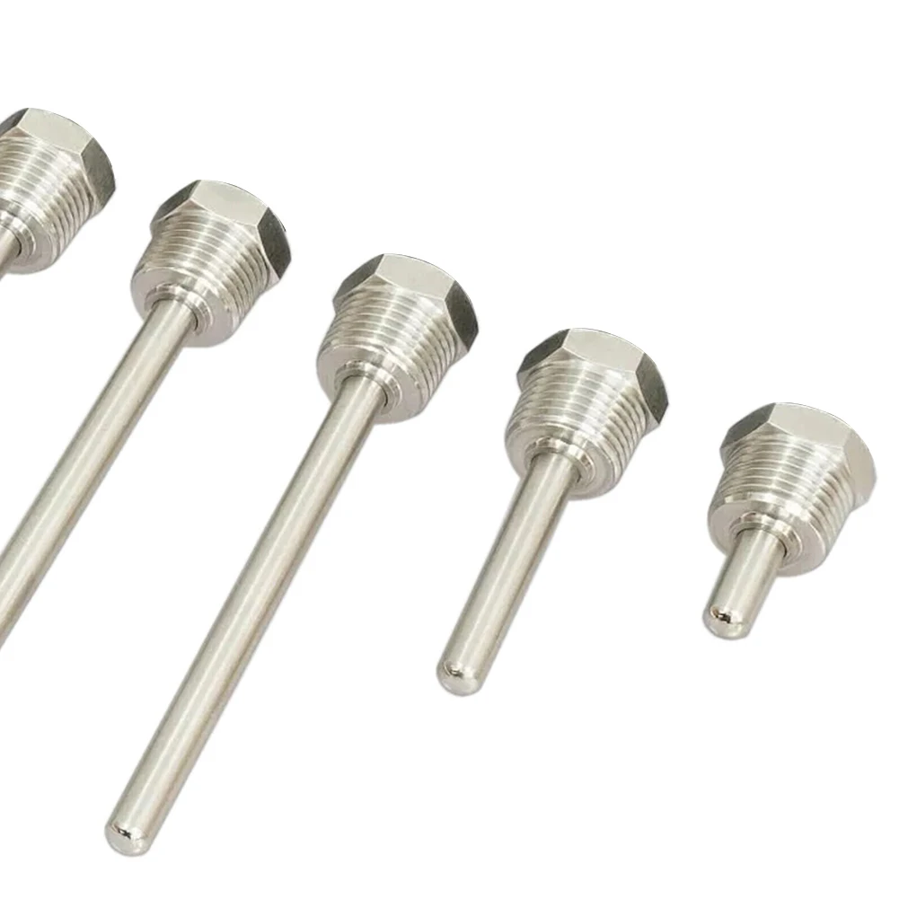 BSP Thermowell 1/2 BSP G Thread 2Mpa 304 Stainless Steel 30-200mm For Temperature Sensor Home Tools Thermowell
BSP Thermowell 1/2 BSP G Thread 2Mpa 304 Stainless Steel 30-200mm For Temperature Sensor Home Tools Thermowell