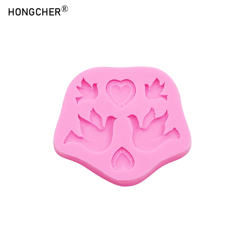 Силиконовые формы для конфет HONGCHER розового цвета
Силиконовые формы для конфет HONGCHER розового цвета