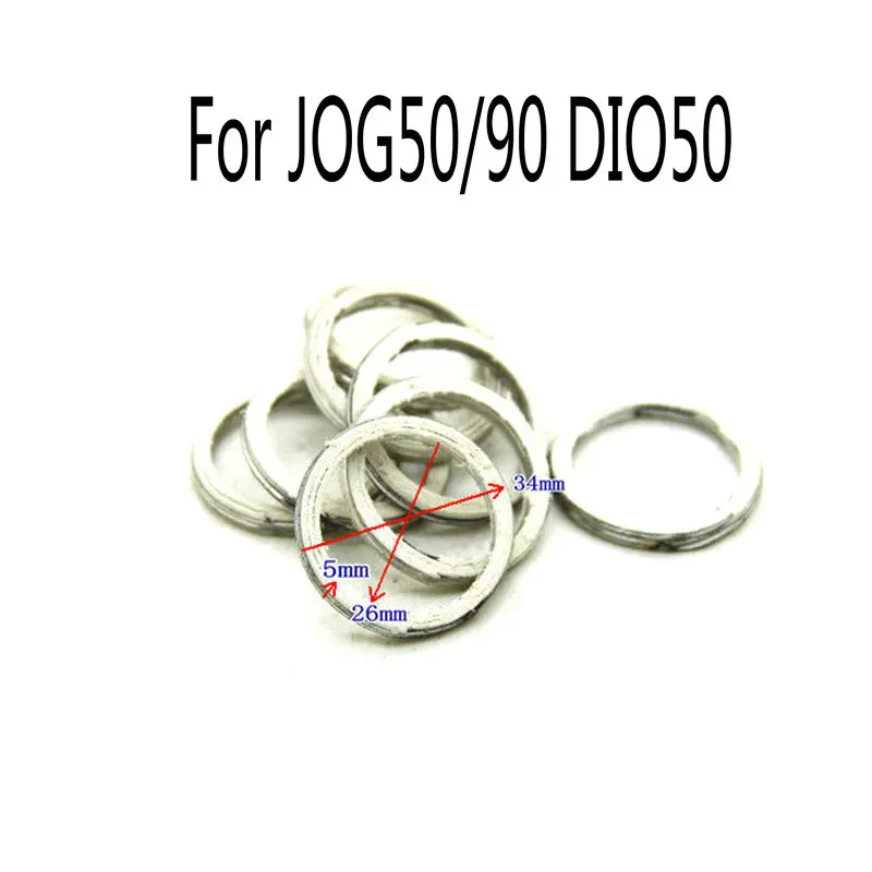 4PCS Motorcycle Universal Accessories Scooter Exhaust Pipe Seals For Yamaha 2 Stroke JOG50 90 DIO/ZX AF18-28 Exhaust Pipe Seal
4PCS Motorcycle Universal Accessories Scooter Exhaust Pipe Seals For Yamaha 2 Stroke JOG50 90 DIO/ZX AF18-28 Exhaust Pipe Seal