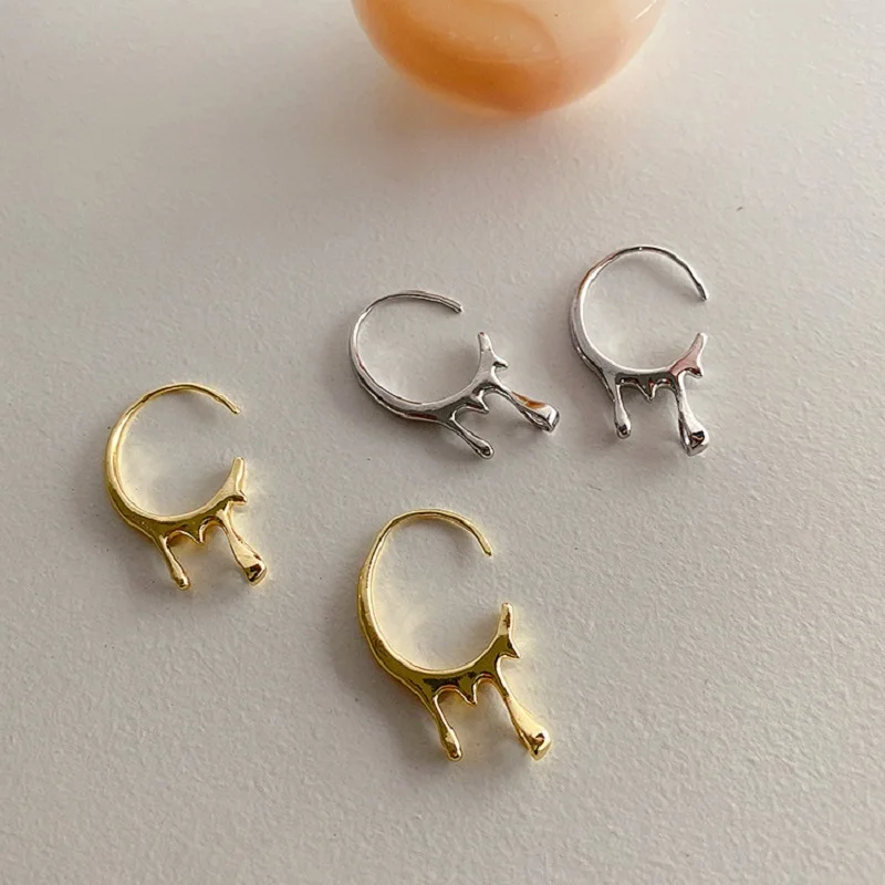 Hot Sale New Metal C Shape Hoop Earrings Women Girls Geometric Round Earrings Gold Travel Fashion All Match Jewelry
Hot Sale New Metal C Shape Hoop Earrings Women Girls Geometric Round Earrings Gold Travel Fashion All Match Jewelry