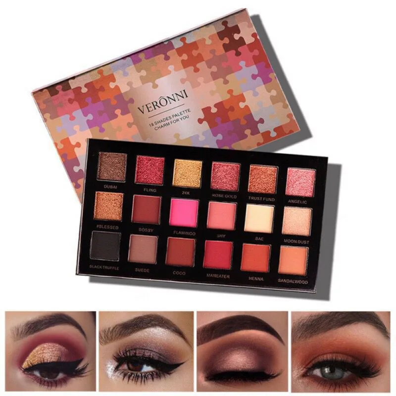 Shimmer Matte Easy to Wear Portable Size Long Lasting Pressed Powder Eyeshadow Palette Gift for Girls And Women
Shimmer Matte Easy to Wear Portable Size Long Lasting Pressed Powder Eyeshadow Palette Gift for Girls And Women
