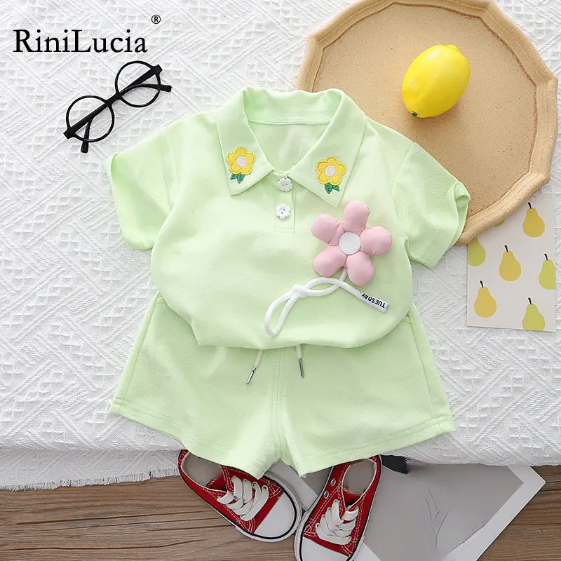 RiniLucia Summer Children Clothes Sets Sweet Clothes for Baby Girl Clothing Sets Short Sleeve Floral Shirt Short Kids Clothing
RiniLucia Summer Children Clothes Sets Sweet Clothes for Baby Girl Clothing Sets Short Sleeve Floral Shirt Short Kids Clothing