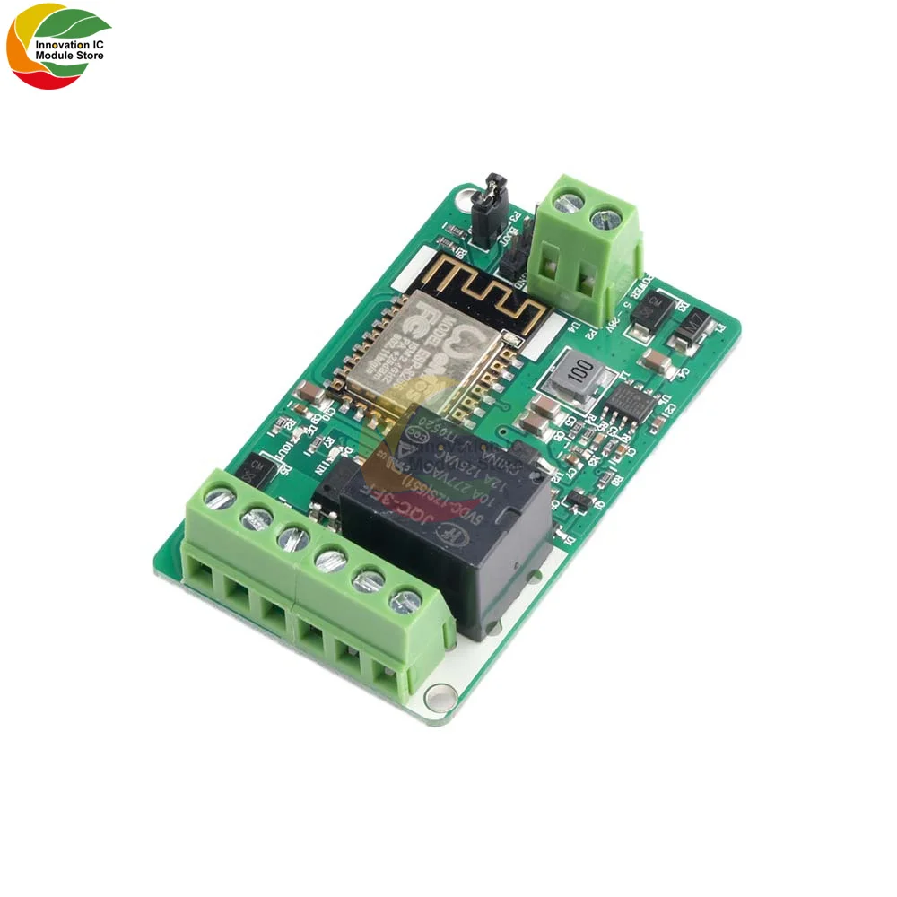 ESP8266 ESP-12 ESP-12F Relay Module 10A 220V Network Relay WIFI Module Input DC 4 Layers Board TVS Input Automatic Protection 
ESP8266 ESP-12 ESP-12F Relay Module 10A 220V Network Relay WIFI Module Input DC 4 Layers Board TVS Input Automatic Protection