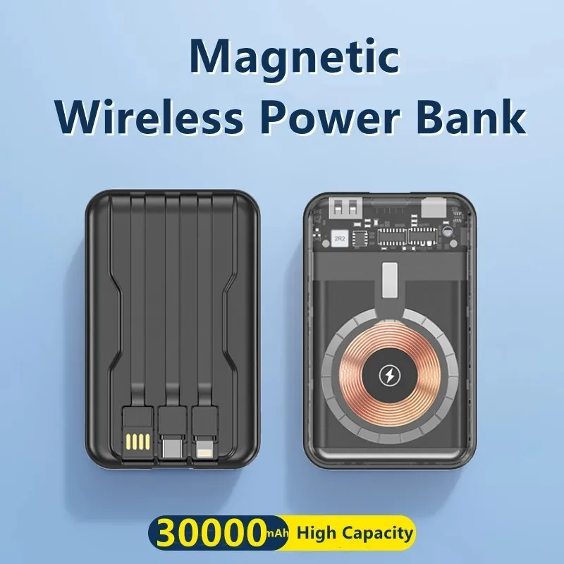 For Macsafe Powerbank Magnetic Wireless Power Bank 30000mAh Portable Battery Pack For iphone 13 12 Pro Max Mini External Charger
For Macsafe Powerbank Magnetic Wireless Power Bank 30000mAh Portable Battery Pack For iphone 13 12 Pro Max Mini External Charger