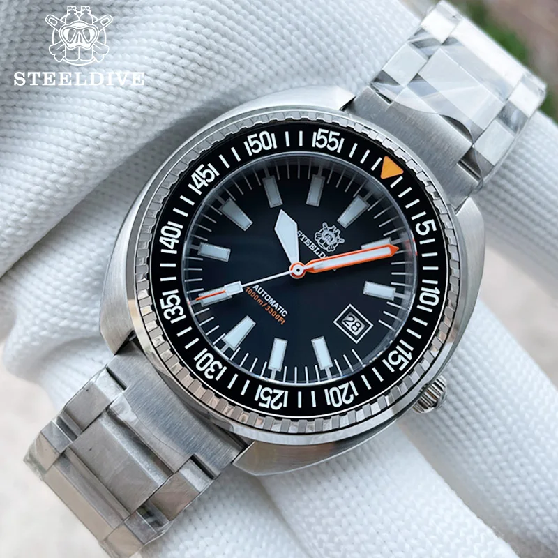 STEELDIVE Original Design Watch Men 1000M Waterproof 49MM Big Size NH35 Automatic Mechanical Ceramic Bezel Dive Watches for Men
STEELDIVE Original Design Watch Men 1000M Waterproof 49MM Big Size NH35 Automatic Mechanical Ceramic Bezel Dive Watches for Men