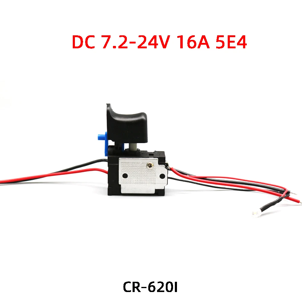 Electric Drill Dustproof Speed Control Push Button Trigger Switch DC 7.2-24V Cordless Drill Switch
Electric Drill Dustproof Speed Control Push Button Trigger Switch DC 7.2-24V Cordless Drill Switch