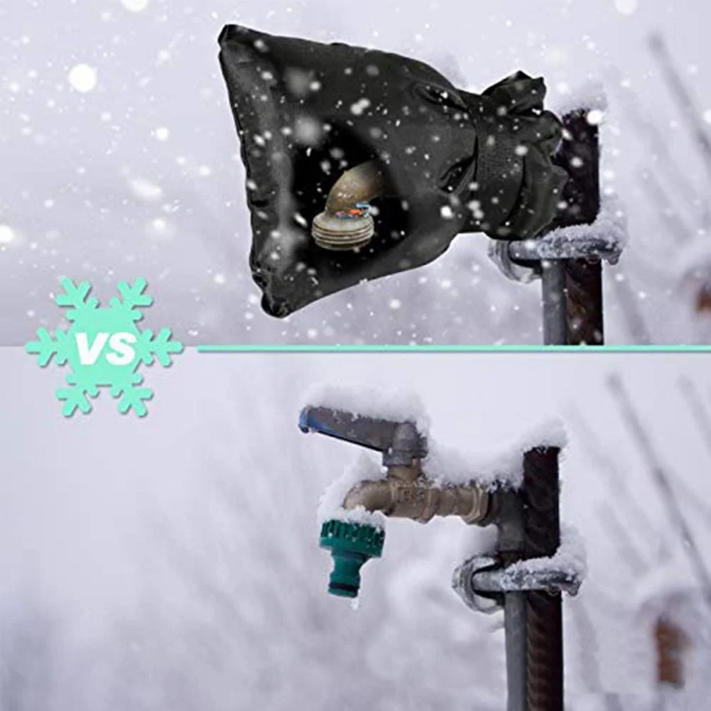 Winter Faucet Insulation Cover Hose Cover Socks Outdoor Faucet Antifreeze Insulated Long Water Faucet Cover Socks 
Winter Faucet Insulation Cover Hose Cover Socks Outdoor Faucet Antifreeze Insulated Long Water Faucet Cover Socks