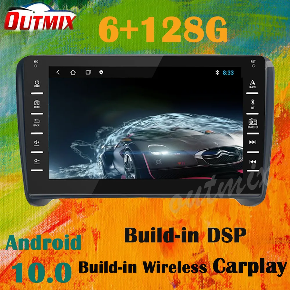 Мультимедийный DVD-плеер для Audi TT MK2 8J Android 10,0 PX6 4 Гб + 64 Гб DSP автомобильный радиоприемник GPS-навигация 2006-2012 автомобильное стерео головное устр...
Мультимедийный DVD-плеер для Audi TT MK2 8J Android 10,0 PX6 4 Гб + 64 Гб DSP автомобильный радиоприемник GPS-навигация 2006-2012 автомобильное стерео головное устр...