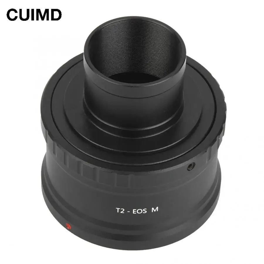 T2-EOS M 1.25inch Telescope Lens Adapter Aluminium Alloy For Canon EOS M Mount Camera Adapter Ring Cam Directly Mount
T2-EOS M 1.25inch Telescope Lens Adapter Aluminium Alloy For Canon EOS M Mount Camera Adapter Ring Cam Directly Mount