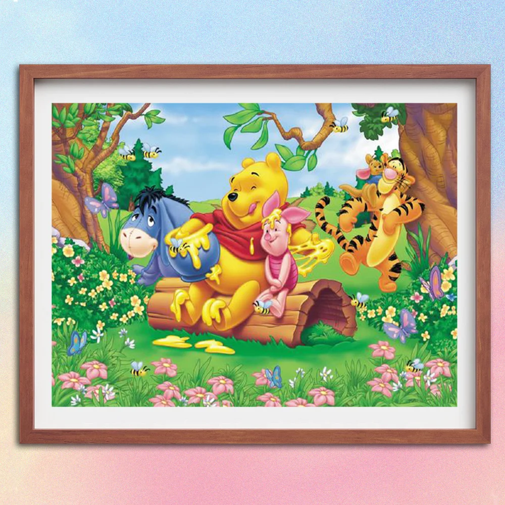 Disney Winnie the Pooh 5D DIY Diamond Painting Cartoon Character Diamond Embroidery Children's Room Decoration Home Handicrafts
Disney Winnie the Pooh 5D DIY Diamond Painting Cartoon Character Diamond Embroidery Children's Room Decoration Home Handicrafts