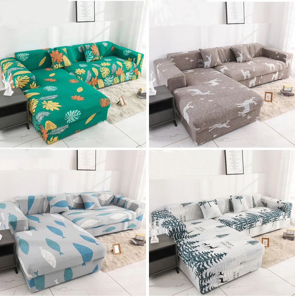 Elasticity Spandex Sofa Cover Printed Couch Covers for Sofas All-inclusive Sectional Sofa L Shape Sofa Cover Universal 1pc
Elasticity Spandex Sofa Cover Printed Couch Covers for Sofas All-inclusive Sectional Sofa L Shape Sofa Cover Universal 1pc