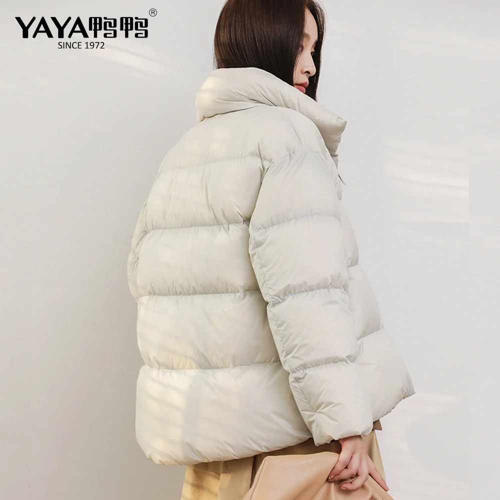 

Yaya - Veste зимнее пуховое одеяло для женщин, манто ультра легкое, достаточное, полная сумма, Imperméable, Coupe-vent