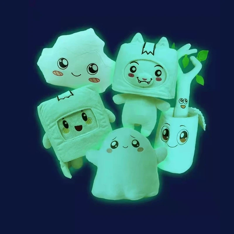 Lankybox Glow In The Dark Plush Robot Lankybox Cyborg Plush Ghosty Plushie Canny Foxy Plush Toy Milky Rocky Boxy Plushy Kawaii
Lankybox Glow In The Dark Plush Robot Lankybox Cyborg Plush Ghosty Plushie Canny Foxy Plush Toy Milky Rocky Boxy Plushy Kawaii