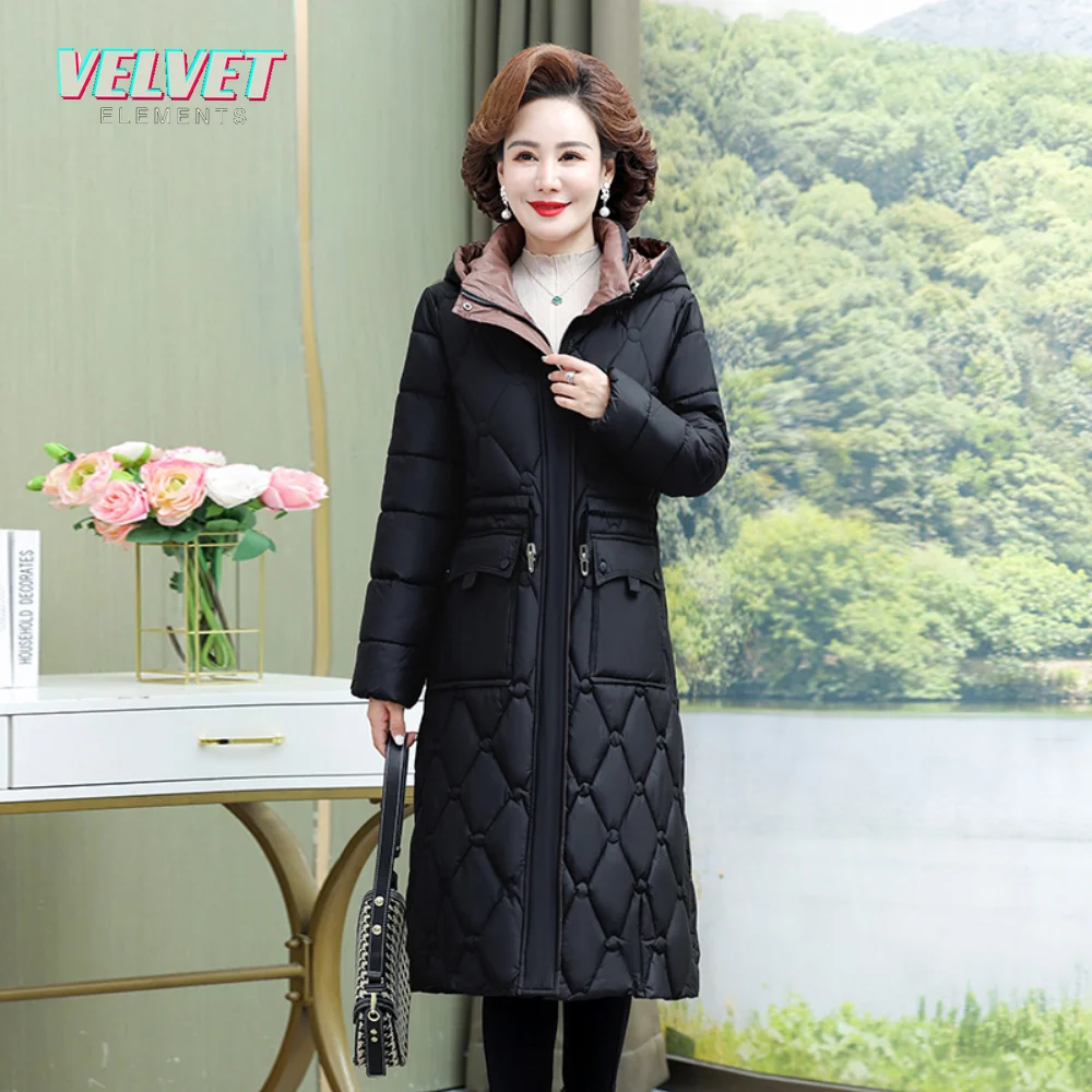 VE Women's Winter Coats Hooded 2023 New Casual Cotton Padded Jackets for Women Long Parkas Warm Slim Solid Color Winter Overcoat 
VE Women's Winter Coats Hooded 2023 New Casual Cotton Padded Jackets for Women Long Parkas Warm Slim Solid Color Winter Overcoat