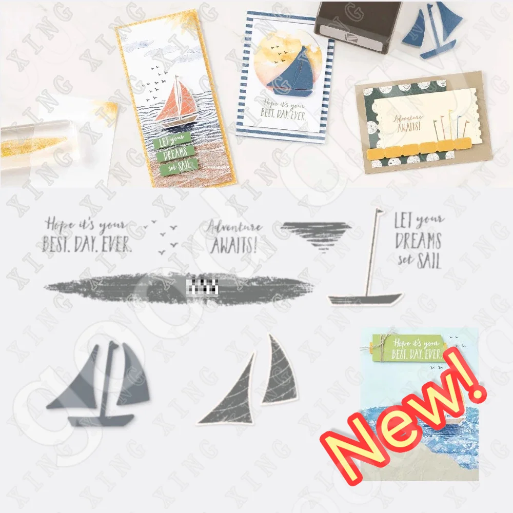 Metal Cutting Dies Sail Clear Silicone Stamps for DIY Scrapbooking Album Papercard Making Embossing Template Drawing 2023
Metal Cutting Dies Sail Clear Silicone Stamps for DIY Scrapbooking Album Papercard Making Embossing Template Drawing 2023