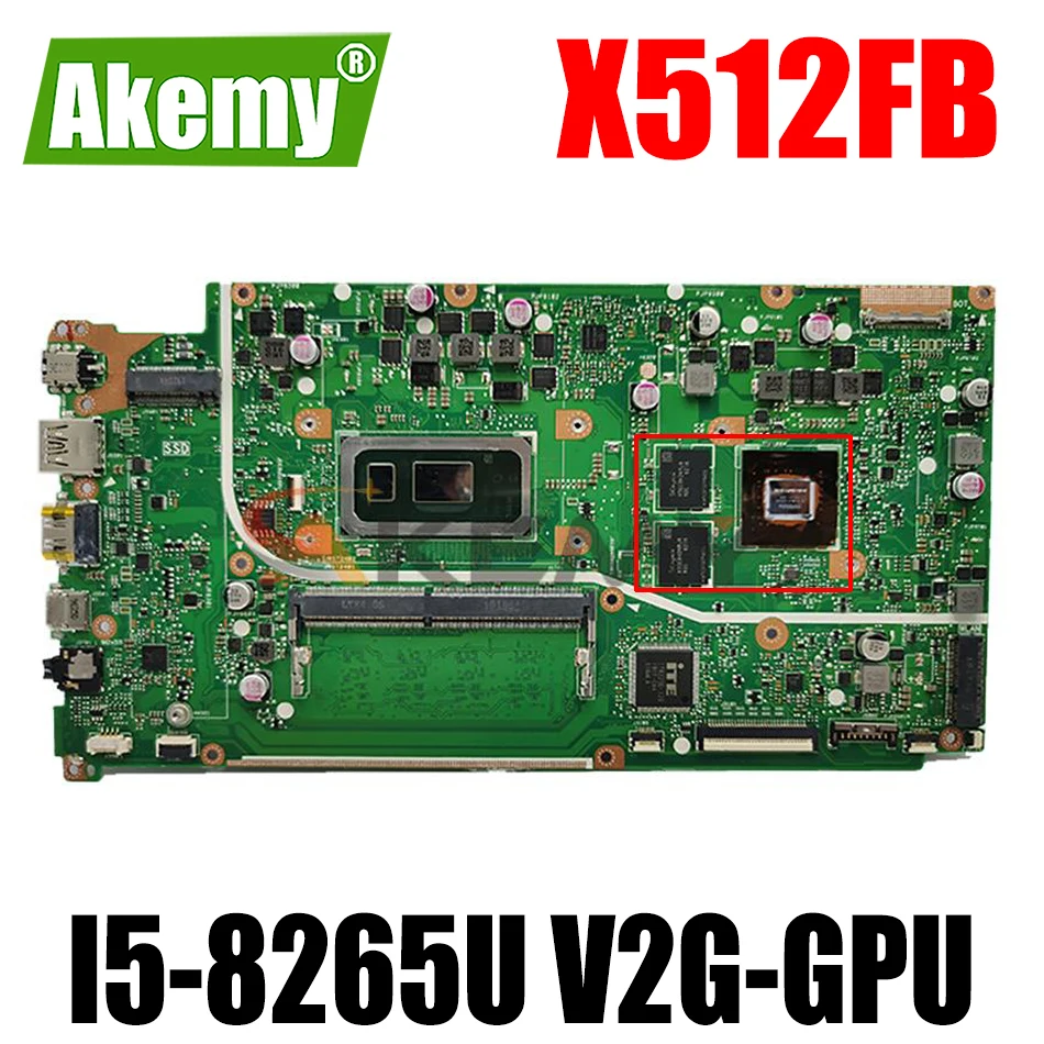 Motherboard For asus VivoBook 15 X512 X512FB-AP1203T X512F F512F X512FB X512FF X512FJ Laptop Mainboard 4GB-RAM I5-8265U V2G-GPU
Motherboard For asus VivoBook 15 X512 X512FB-AP1203T X512F F512F X512FB X512FF X512FJ Laptop Mainboard 4GB-RAM I5-8265U V2G-GPU