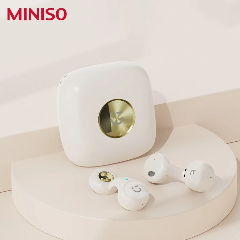 

Original Miniso M13 V5.3 Wireless Sport Headset True Bluetooth Earphones Gaming Earbuds HD Call with Mic 2023 New