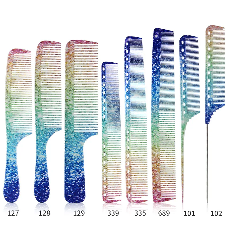 Professional Anti Static Hairdressing Comb Multifunctional Printed Detangling Hairbrush Barber Salon Haircare Combs Styling Tool
Professional Anti Static Hairdressing Comb Multifunctional Printed Detangling Hairbrush Barber Salon Haircare Combs Styling Tool