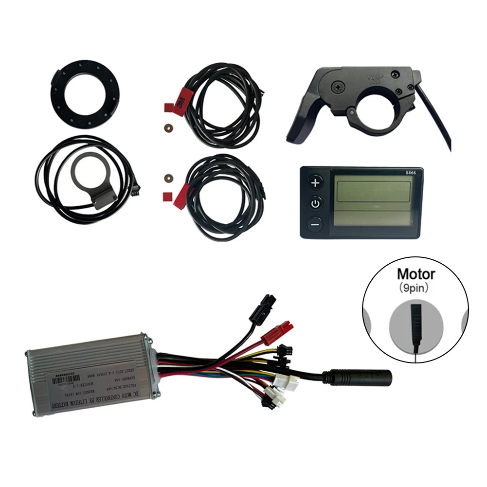 

Kit Controller Suite E-bike Parts Electric Bicycle Accessories Power-Off Sensor Quick-Release Accelerator Brand New