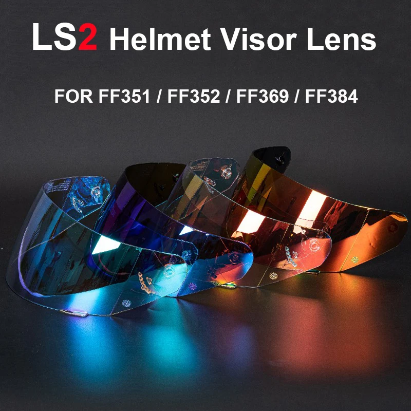 LS2 Original Helmet Visor Lens Suitable for LS2 FF351 FF352 FF369 FF384 Full Face Helmet Motorcycle Casco LS2 Accessories
LS2 Original Helmet Visor Lens Suitable for LS2 FF351 FF352 FF369 FF384 Full Face Helmet Motorcycle Casco LS2 Accessories