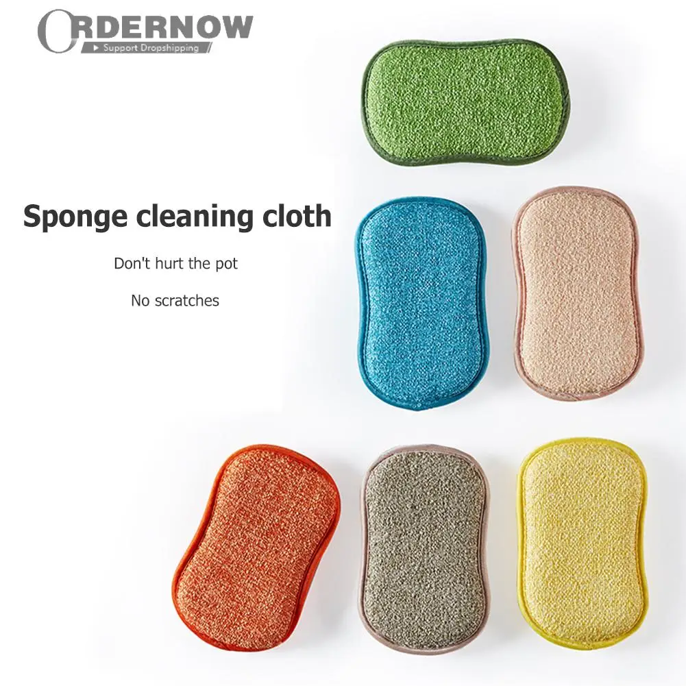 5PCS Kitchen Cleaning Magic Sponges for Dish Non-Scratch Microfiber Scrubber Kitchen Home Cleaning Pot Pan Dish Washer Sponge 
5PCS Kitchen Cleaning Magic Sponges for Dish Non-Scratch Microfiber Scrubber Kitchen Home Cleaning Pot Pan Dish Washer Sponge