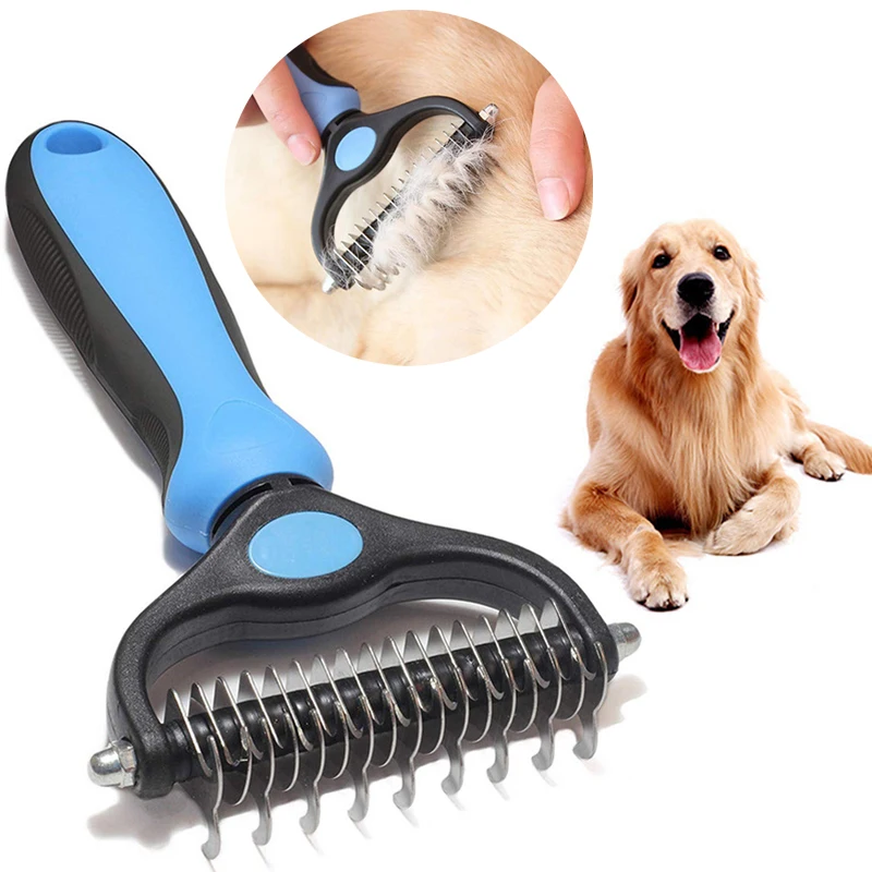 Comb Brush Dog Puppy Shedding Knot Grooming Cat Fur Cutter Professional Hair Pet Dogs Supplies Remover Pet Deshedding Brushes
Comb Brush Dog Puppy Shedding Knot Grooming Cat Fur Cutter Professional Hair Pet Dogs Supplies Remover Pet Deshedding Brushes