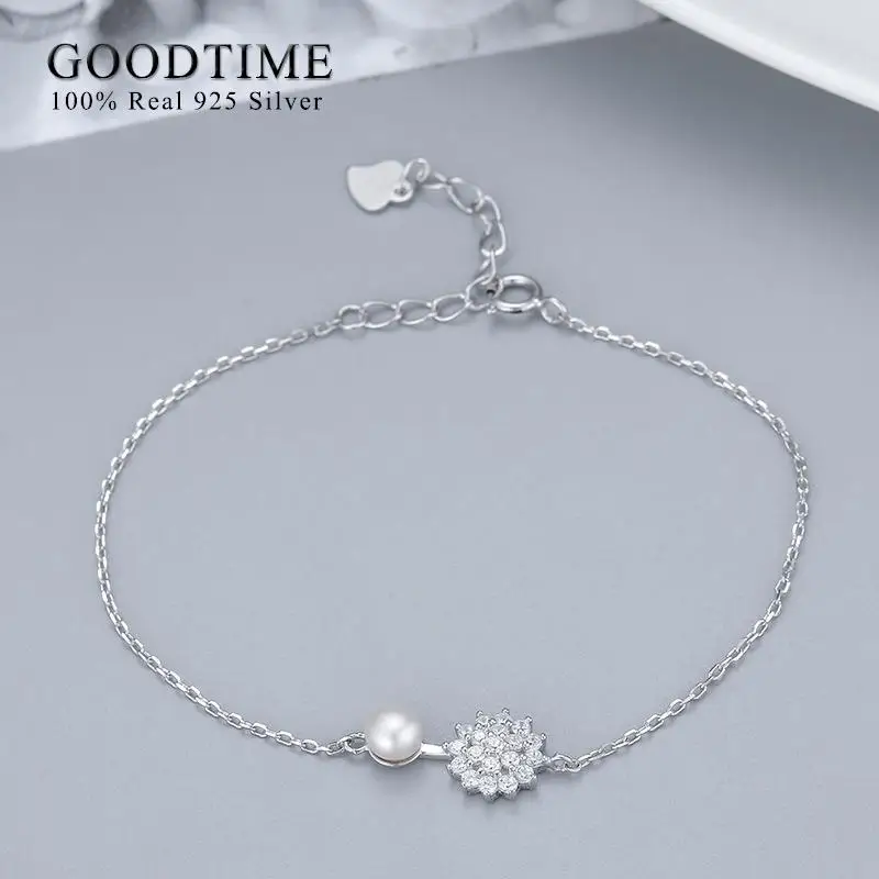 Fashion Woman Bracelet Pure 100% 925 Sterling Silver Freshwater Pearl Snowflake Bracelet Jewelry Anniversary Gift For Girl
Fashion Woman Bracelet Pure 100% 925 Sterling Silver Freshwater Pearl Snowflake Bracelet Jewelry Anniversary Gift For Girl