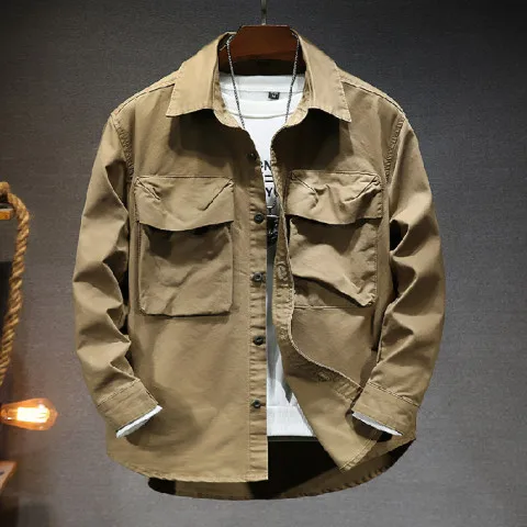 Men Shirts Denim Jacket Utility Shirt Original Reetched Coat Retro 2022 Vintage Mens Long Sleeve Shirts Man Shirt Autumn Cotton
Men Shirts Denim Jacket Utility Shirt Original Reetched Coat Retro 2022 Vintage Mens Long Sleeve Shirts Man Shirt Autumn Cotton