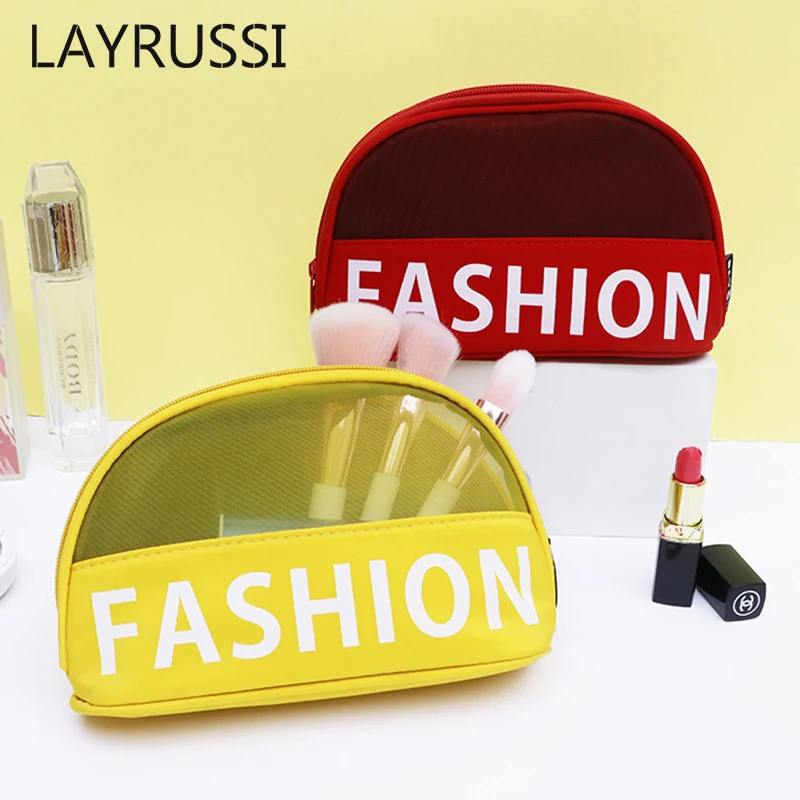 LAYRUSSI FASHION Shell Cosmetic Bag Portable Travel Makeup Bag Purse Women Large Capacity Zipper Makeup Organizer Storage Clutch
LAYRUSSI FASHION Shell Cosmetic Bag Portable Travel Makeup Bag Purse Women Large Capacity Zipper Makeup Organizer Storage Clutch