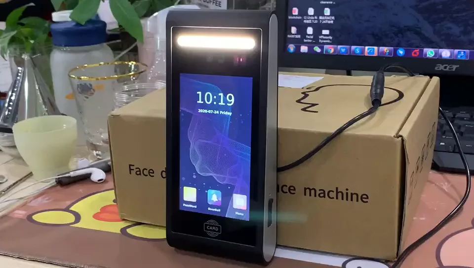 HF Biometric Face ID Recognition Kiosk Time Attendance Terminal Machine with Free SDK
HF Biometric Face ID Recognition Kiosk Time Attendance Terminal Machine with Free SDK