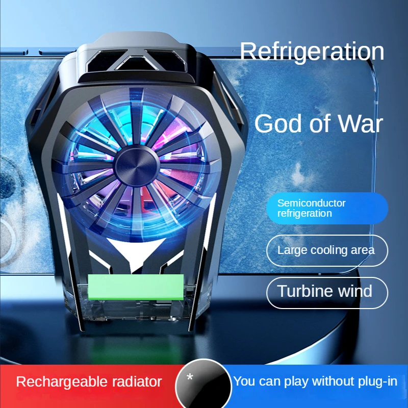 New L-08 with Battery Semiconductor Mobile Phone Radiator Large Capacity Refrigeration Live Broadcast Cooling Artifact Gamepad
New L-08 with Battery Semiconductor Mobile Phone Radiator Large Capacity Refrigeration Live Broadcast Cooling Artifact Gamepad