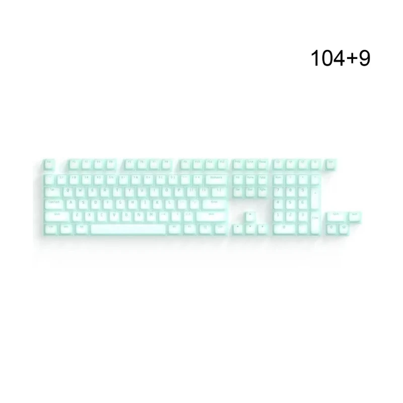 104 Keys Keycaps ABS Silicone Cap Set for 21/61/87/104/108 Keys
104 Keys Keycaps ABS Silicone Cap Set for 21/61/87/104/108 Keys