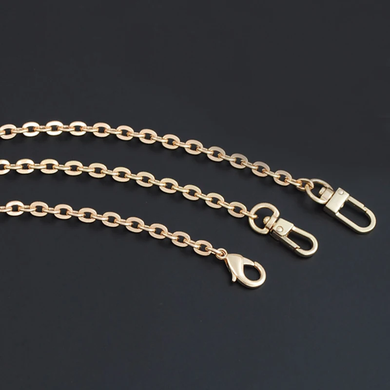 Fashion 7mm Replacement Gold Metal Handbag Purse Chain Replacement DIY 100cm 120cm Shoulder Crossbody Bag Strap Handle for O Bag
Fashion 7mm Replacement Gold Metal Handbag Purse Chain Replacement DIY 100cm 120cm Shoulder Crossbody Bag Strap Handle for O Bag