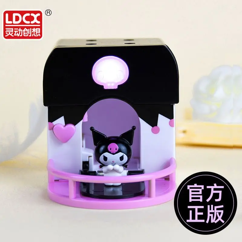Cartoon Sanrioed Anime My Melody Kuromi Play House Model Toy Ins Kawaii Turn Around Small House Blind Box Toy Holiday Gifts
Cartoon Sanrioed Anime My Melody Kuromi Play House Model Toy Ins Kawaii Turn Around Small House Blind Box Toy Holiday Gifts
