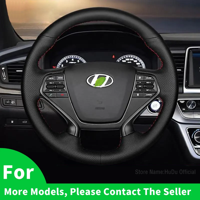 For Hyundai Sonata 9 ix35 Mistra IX25 Elantra Hand Stitched Steering Wheel Cover Car Interior Steering Wheel On Wrap Cover
For Hyundai Sonata 9 ix35 Mistra IX25 Elantra Hand Stitched Steering Wheel Cover Car Interior Steering Wheel On Wrap Cover