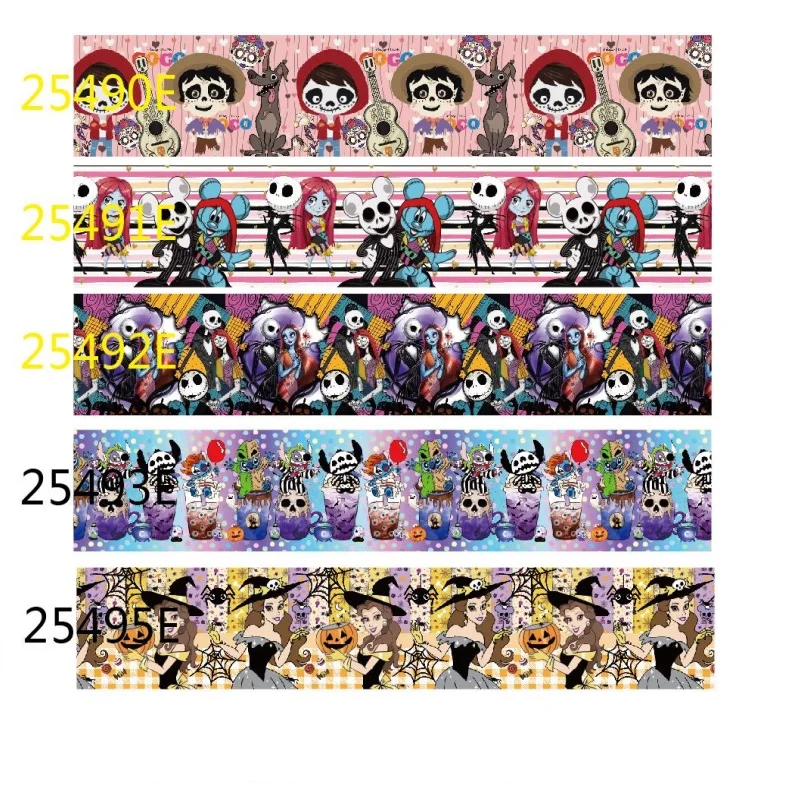 2inch 3inch Disney Halloween Decoration Grosgrain Ribbon for Holiday Craft DIY
2inch 3inch Disney Halloween Decoration Grosgrain Ribbon for Holiday Craft DIY