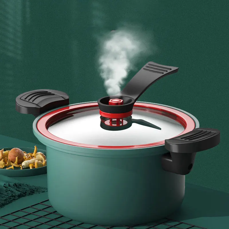 Kitchen Vacuum Micro Pressure Cooker Cookware Soup Meats Pot Gas Stove/open Fire Pressure Cooker Stew Pot, Non-Stick Pot
Kitchen Vacuum Micro Pressure Cooker Cookware Soup Meats Pot Gas Stove/open Fire Pressure Cooker Stew Pot, Non-Stick Pot