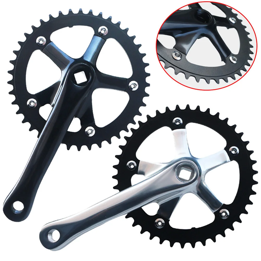 Bicycle Crankset Chainwheel 130BCD Aluminum With Bottom 165mm 44T Folding Bike Quare Hole Crank Crankset Kit Cycling Accessories
Bicycle Crankset Chainwheel 130BCD Aluminum With Bottom 165mm 44T Folding Bike Quare Hole Crank Crankset Kit Cycling Accessories