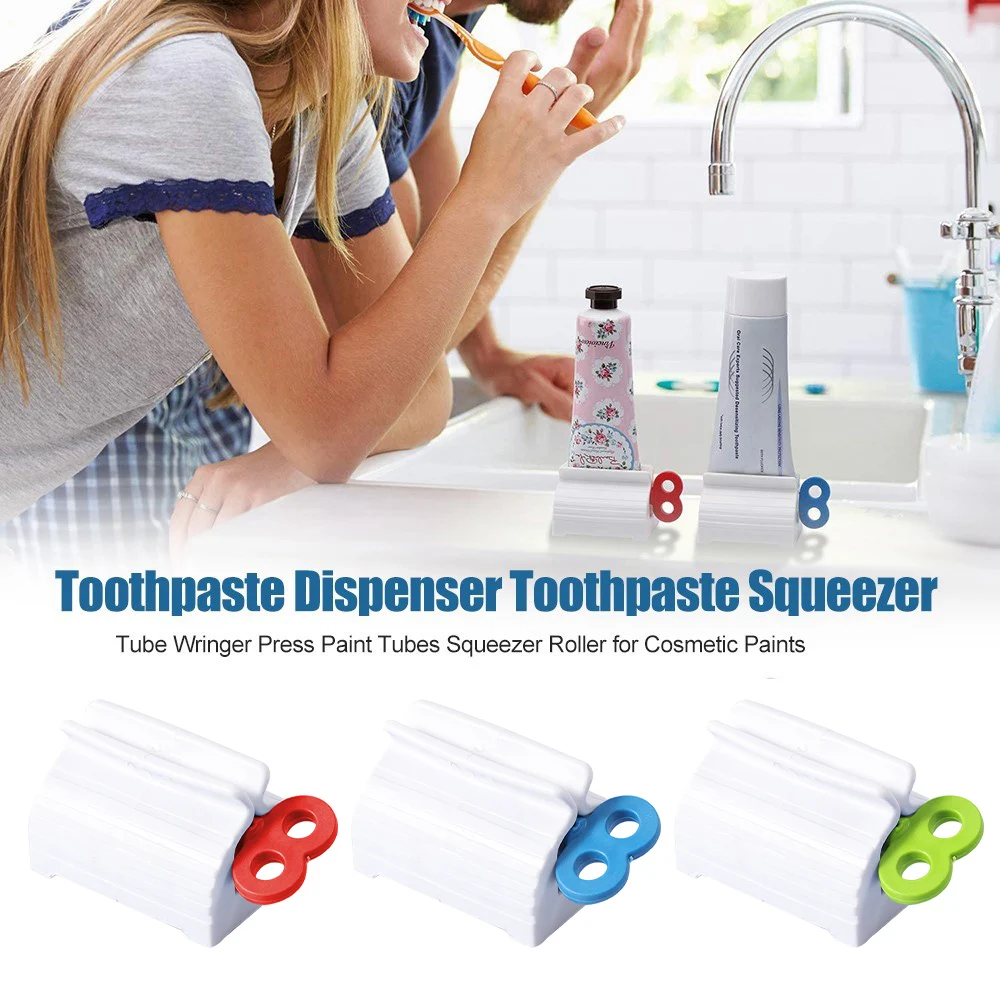 Home Plastic Toothpaste Tube Squeezer Toothpaste Holder Easy Use Squeezer Rolling Dispenser Toothpaste Dispenser Bathroom Supply
Home Plastic Toothpaste Tube Squeezer Toothpaste Holder Easy Use Squeezer Rolling Dispenser Toothpaste Dispenser Bathroom Supply