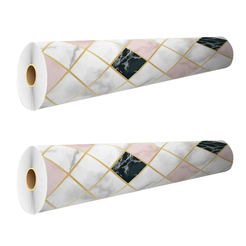2Pcs 300Cm Wallpapers Aluminum Coating Waterproof Modern Living Room Kitchen Self Adhesive Contact Wall Stickers
2Pcs 300Cm Wallpapers Aluminum Coating Waterproof Modern Living Room Kitchen Self Adhesive Contact Wall Stickers