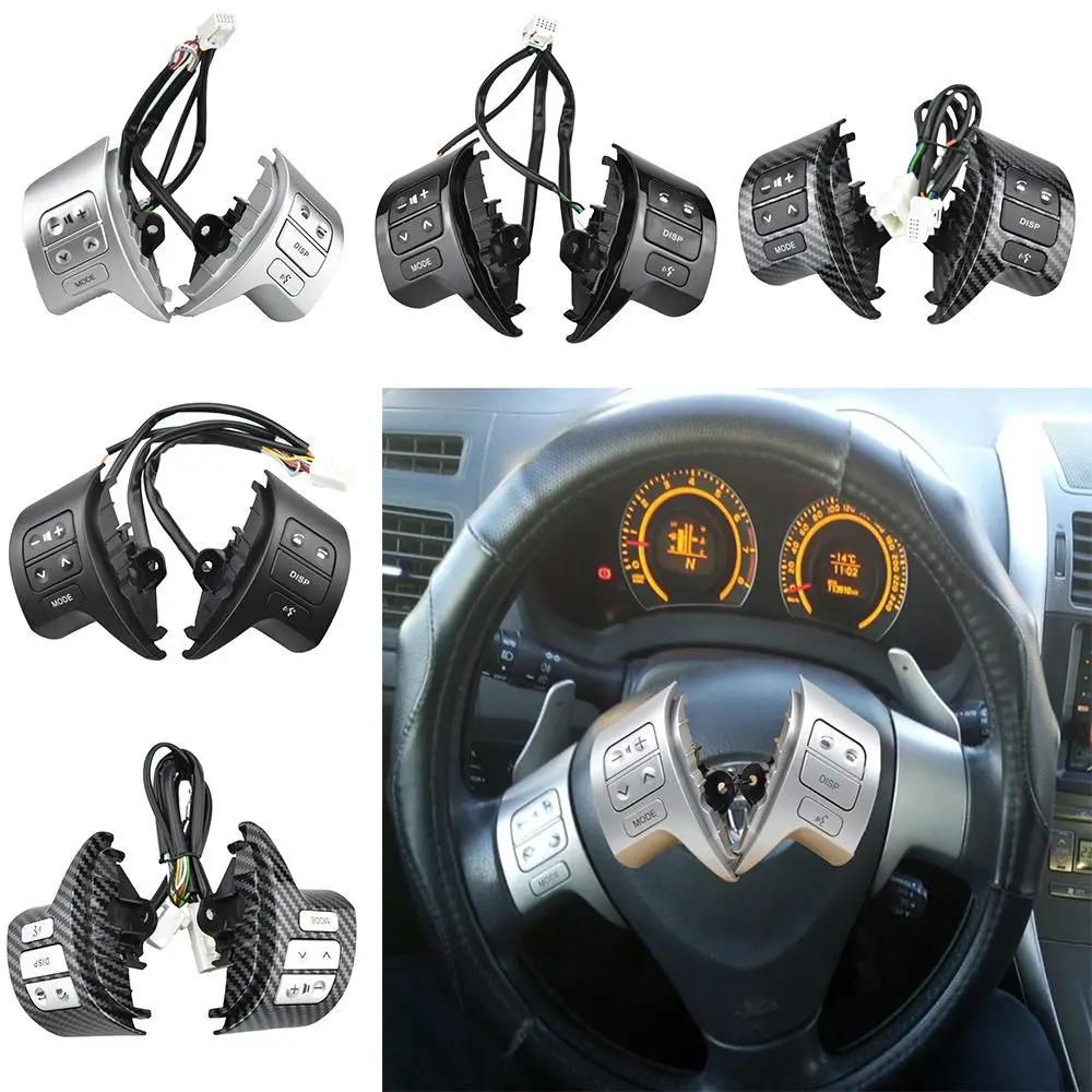 Steering Wheel Control Button Switch For Corolla ZRE150L 2007-2009 84250-02200 84250-12020 Bluetooth Phone Audio Control
Steering Wheel Control Button Switch For Corolla ZRE150L 2007-2009 84250-02200 84250-12020 Bluetooth Phone Audio Control